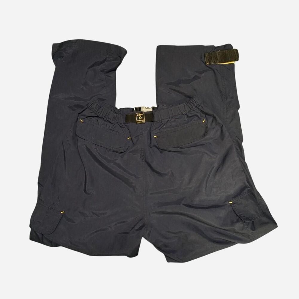 Vintage Y2K Aeropostale Nylon Cargos with cinch belt size M-L - Picture 3 of 8